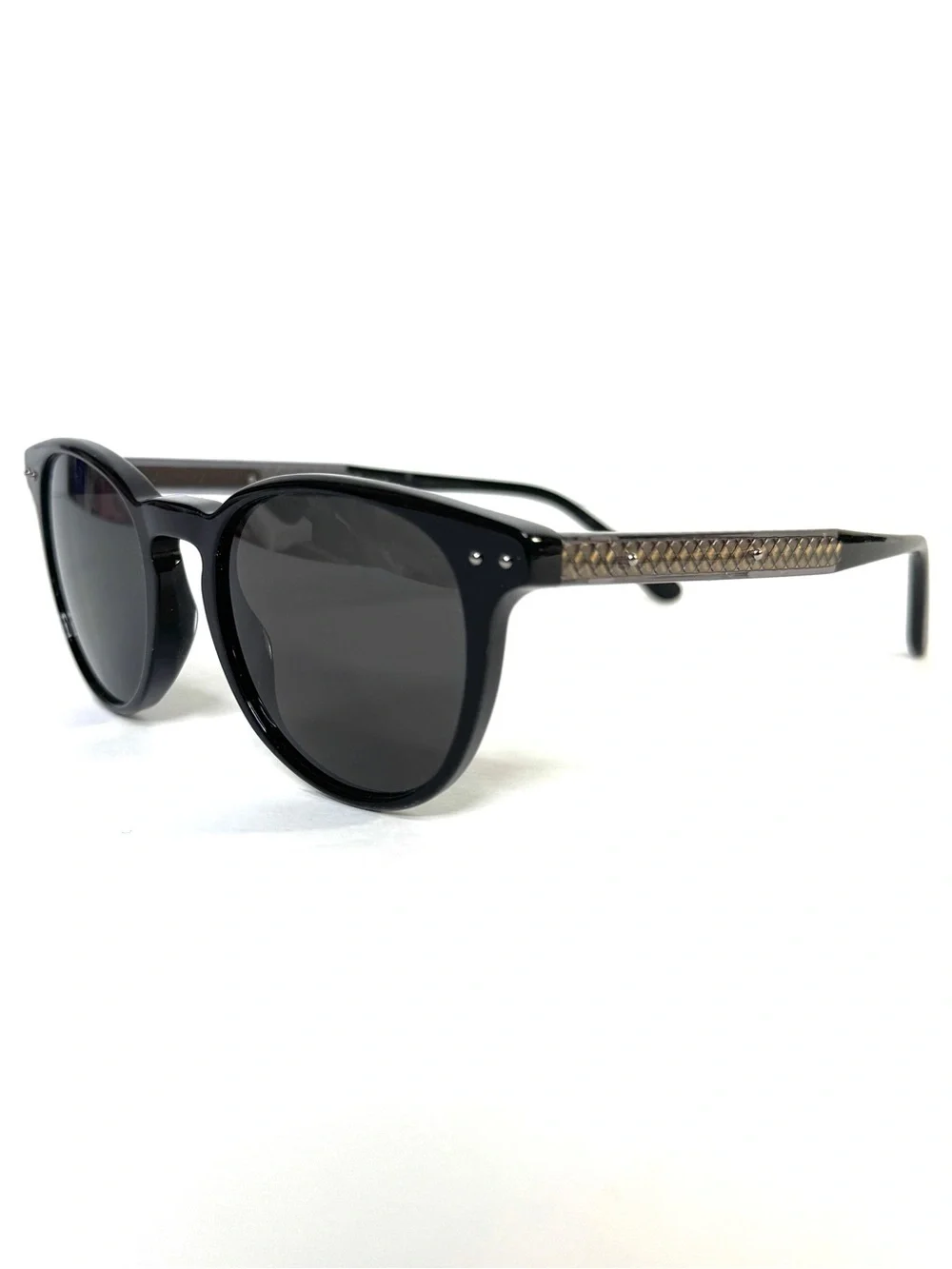 NEW BOTTEGA VENETA BV0128SA Black Sunglasses Made In Italy Rare